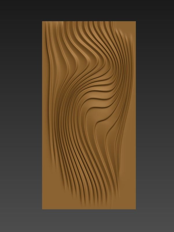 3D panel_G81_MAZ_STL model for CNC router