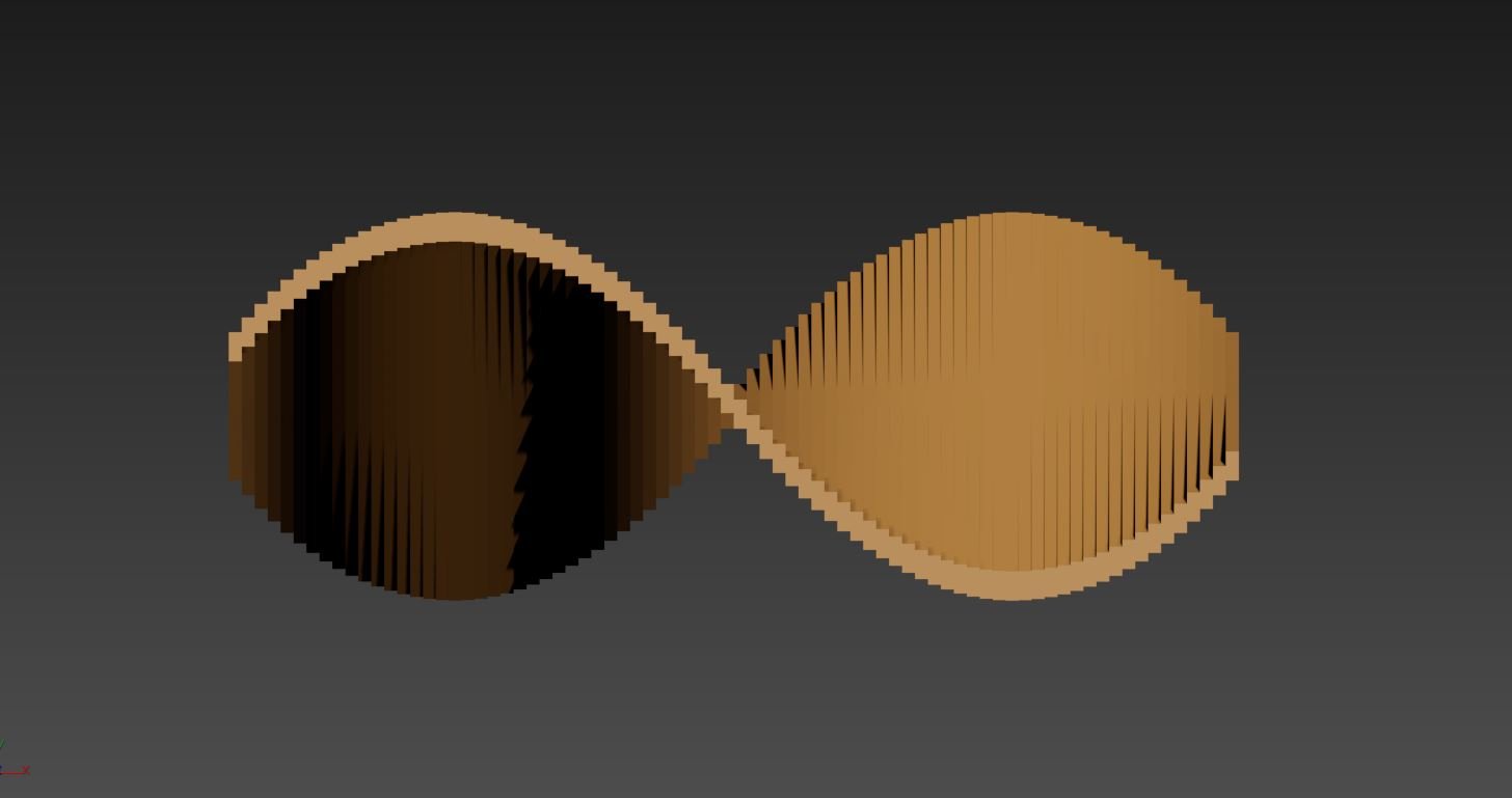 Parametric Wavy Wooden Coffee Table – CNC files for cutting Para (034) - Image 10